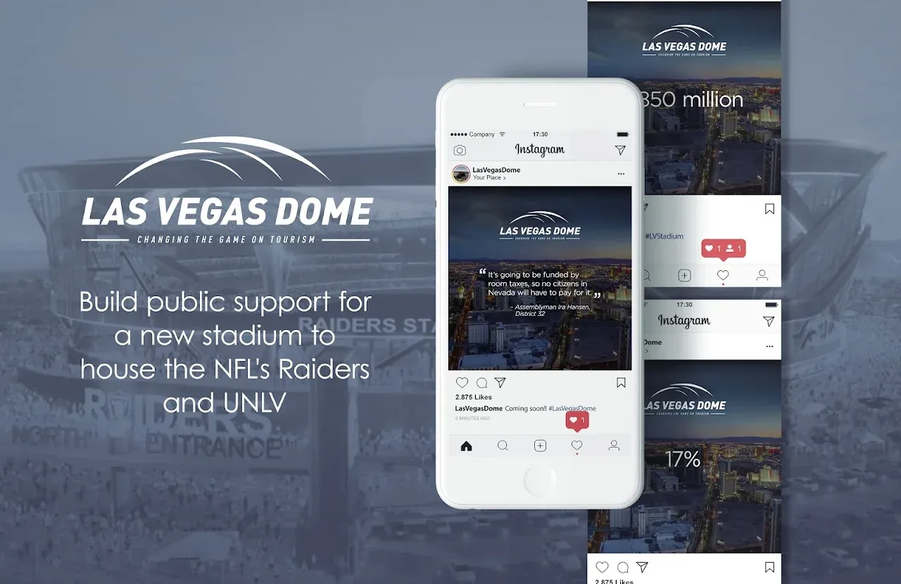 Las Vegas Dome — Instagram Campaign