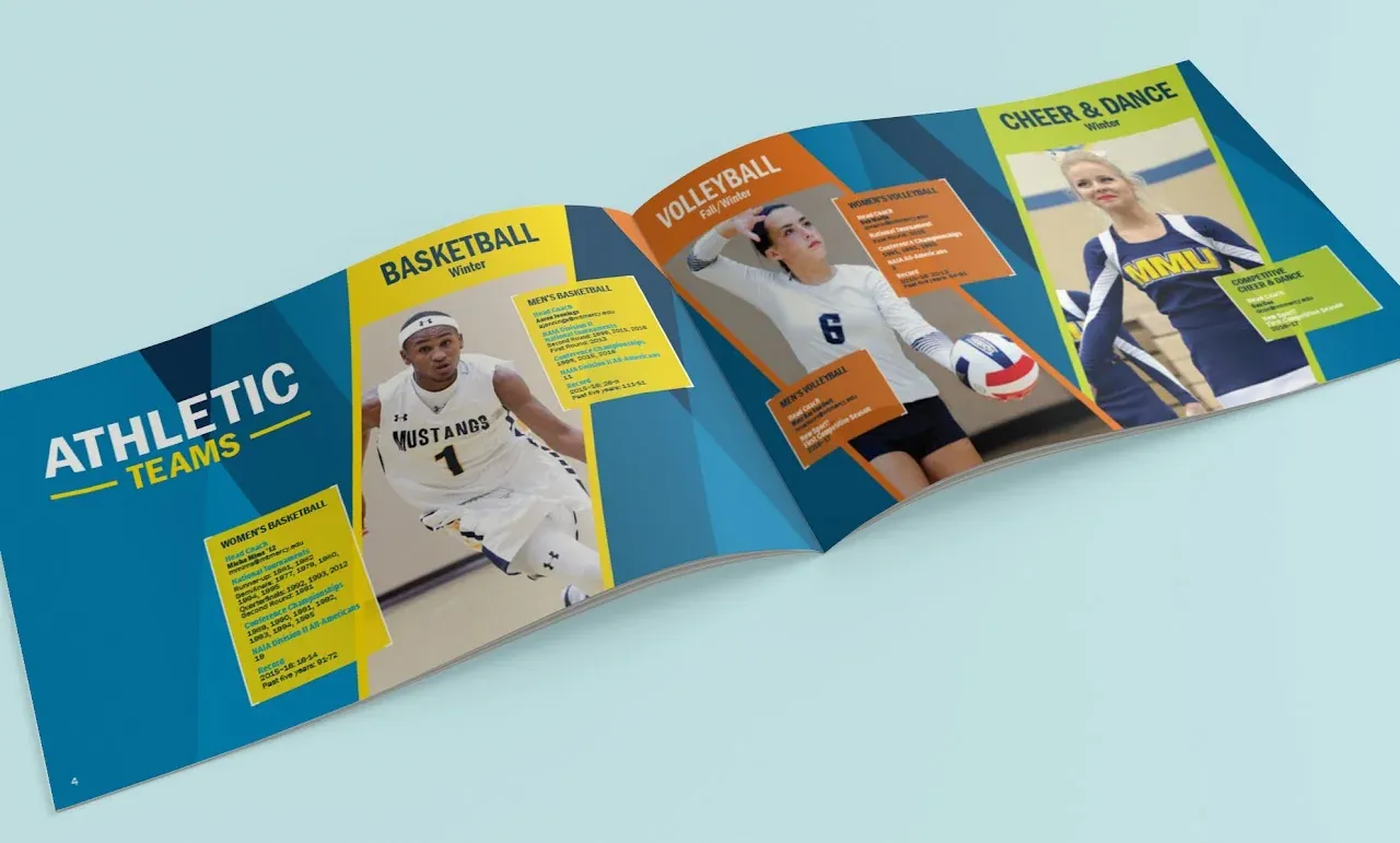 Athletics Brochure — frame 1